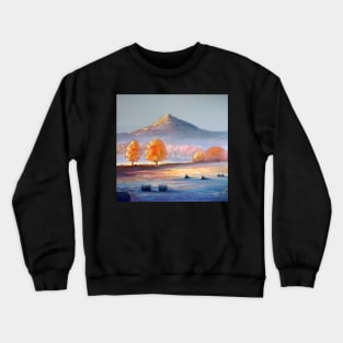 Autumn glow of Bennachie Crewneck Sweatshirt